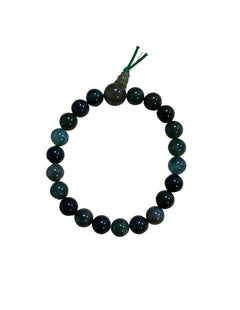 Agaat mos powerbead armband