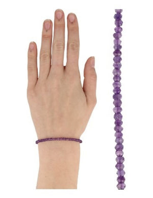 Amethist summer vibes armband