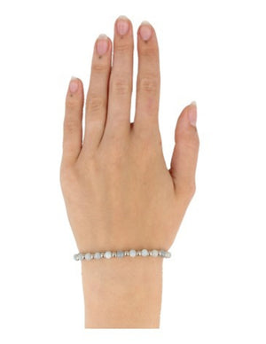 Aquamarijn Ibiza love armband