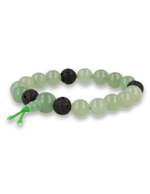 Aventurijn groen powerbead mannen armband