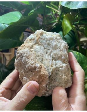 Bergkristal geode paar 10-12 cm