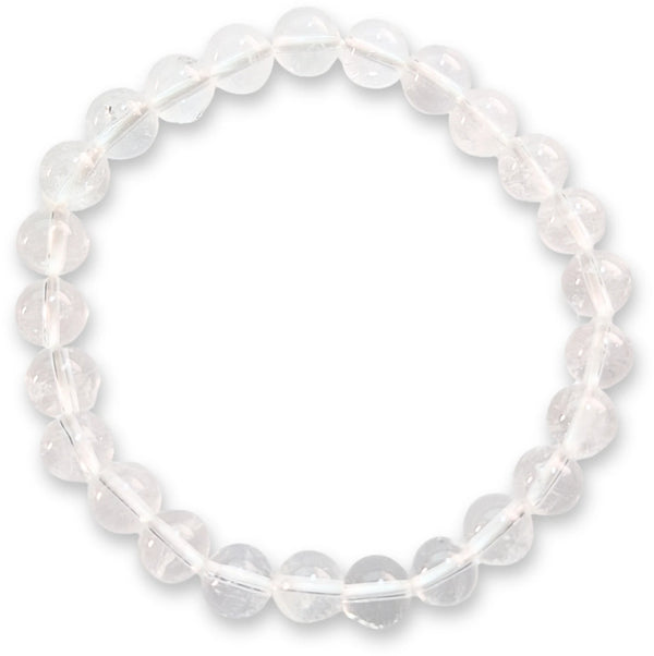 Bergkristal kralenarmband 8mm