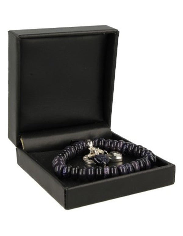Blaufluss Ruby Mania, armband nr 25, rond (synth)