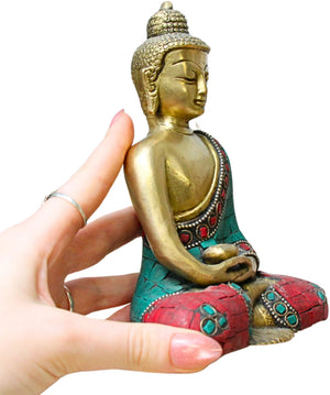 buddha shakyamuni stonework beeld