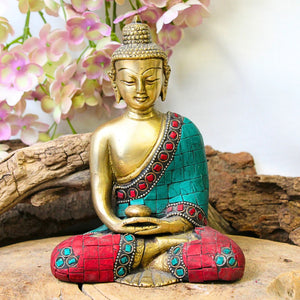 buddha shakyamuni stonework beeld