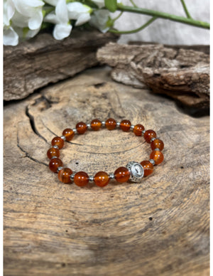 Carneool sterrenbeeld armband - Maagd
