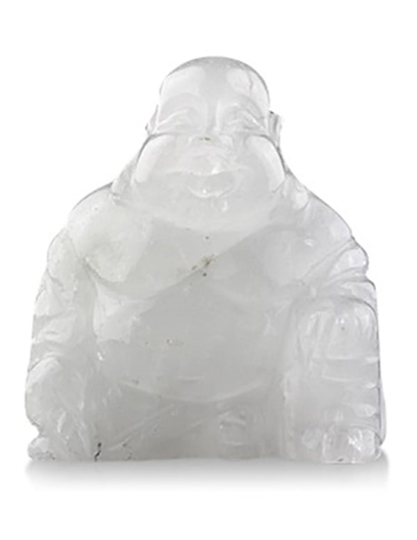 Edelsteen Boeddha Bergkristal 50 mm