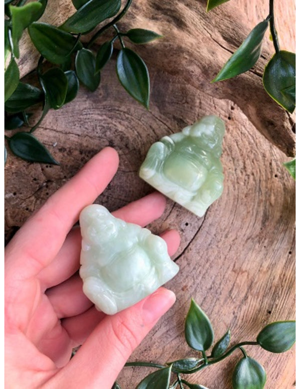Edelsteen boeddha Jade Serpentijn