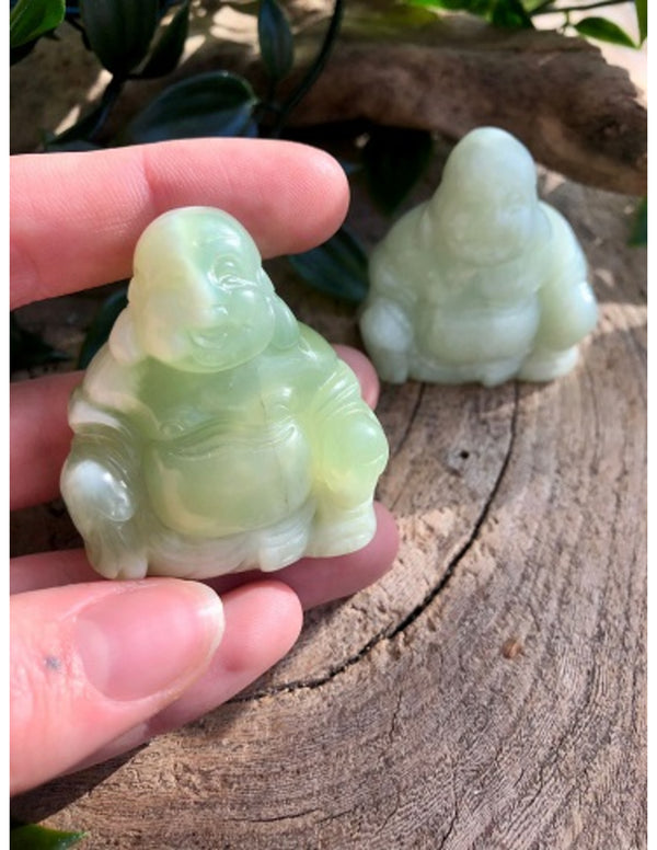 Edelsteen boeddha Jade Serpentijn