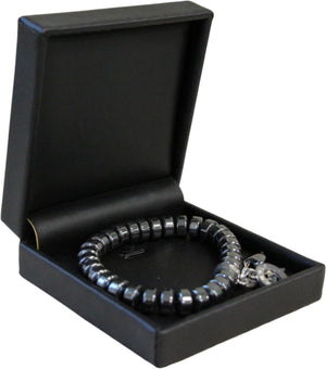 Hematiet Ruby Mania, armband nr 9, rond