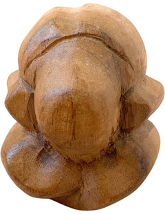 Houten Yogiman - Orang Malu - ca. 10 cm - nr.2