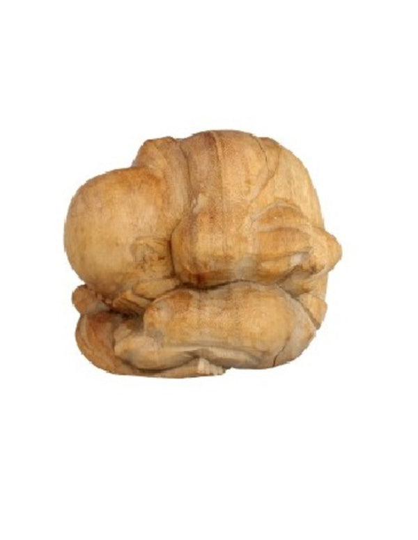 Houten Yogiman - Orang Malu - ca. 6 cm - nr.1