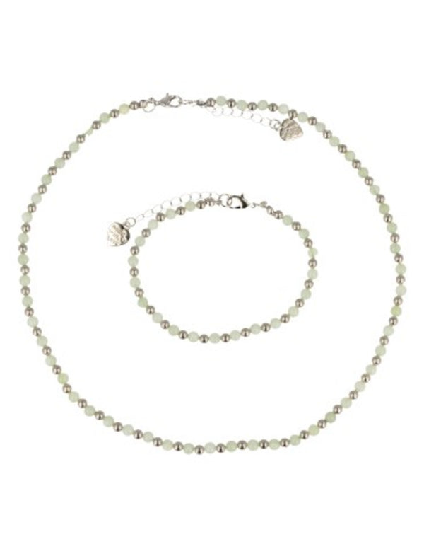 Jade Serpentijn Ibiza love armband