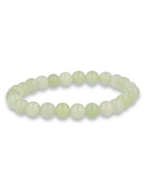 Jade Serpentijn kralenarmband 8 mm