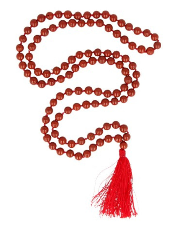 Jaspis rood mala ketting