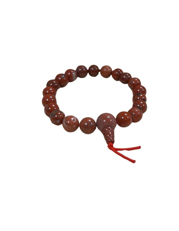 Jaspis rood powerbead armband + kaart