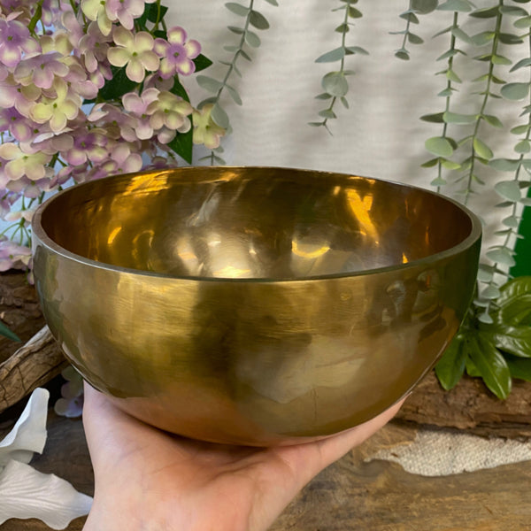 Klankschaal glad 20 cm