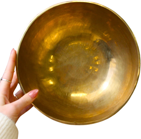 Klankschaal glad 24 cm