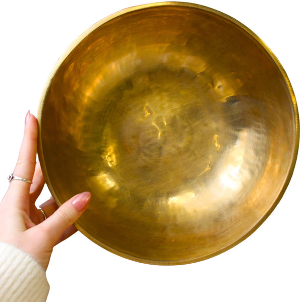 Klankschaal glad 25 cm