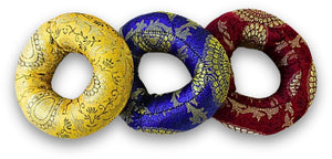 Klankschaal kussen donut ca. 10 cm