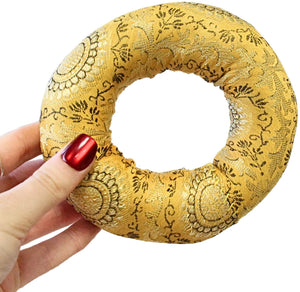 Klankschaal kussen donut ca. 12,5 cm