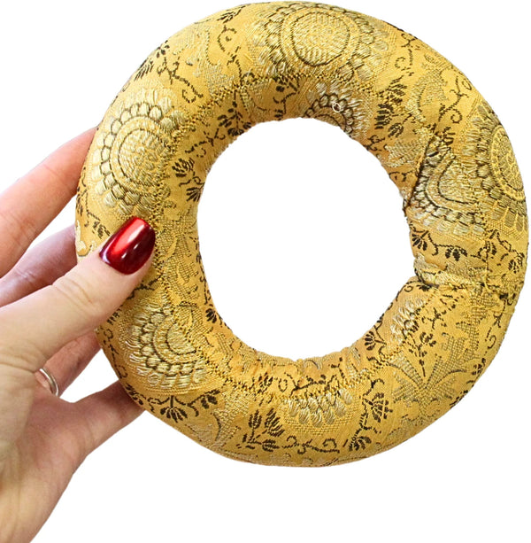 Klankschaal kussen donut ca. 15 cm