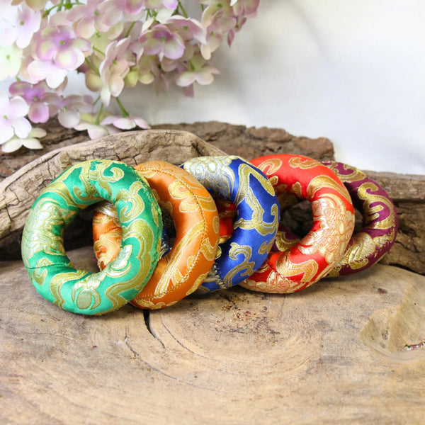 Klankschaal kussen donut ca. 7,5 cm