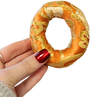 Klankschaal kussen donut ca. 7,5 cm