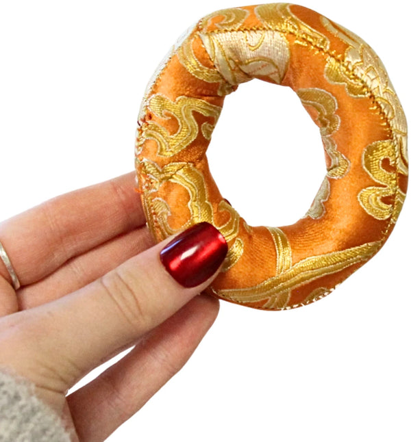 Klankschaal kussen donut ca. 7,5 cm