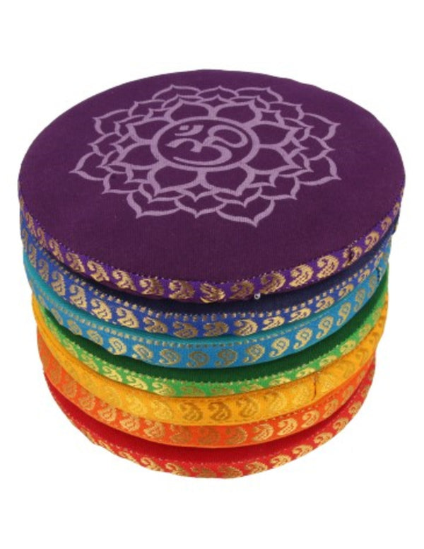 Klankschaal kussenset chakra 14,5 cm