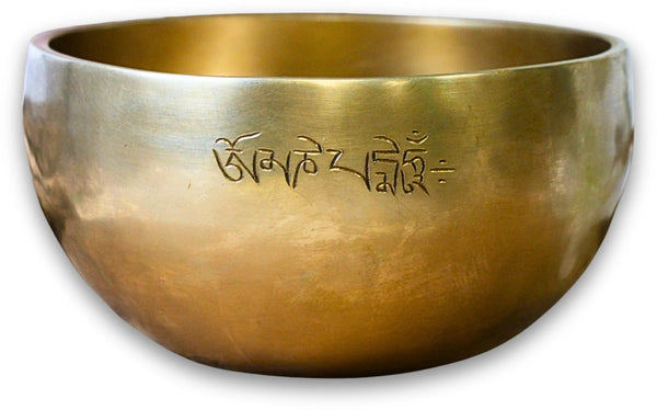 Klankschaal New Moon Gold 16cm