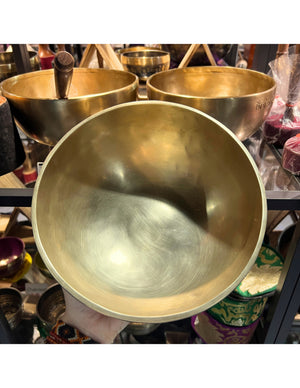 Klankschaal New Moon Gold - 20 cm