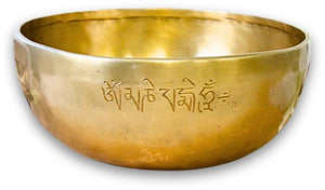 Klankschaal New Moon Gold 21-22 cm