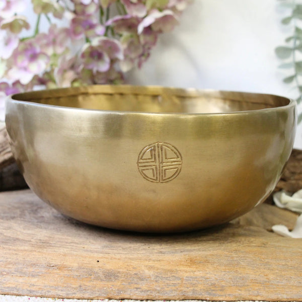 Klankschaal New Moon Gold 23-24 cm