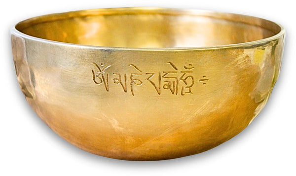 Klankschaal New Moon Gold 24-25 cm