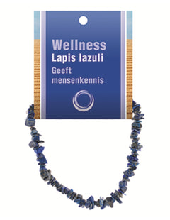 Lapis lazuli splitarmband + kaart