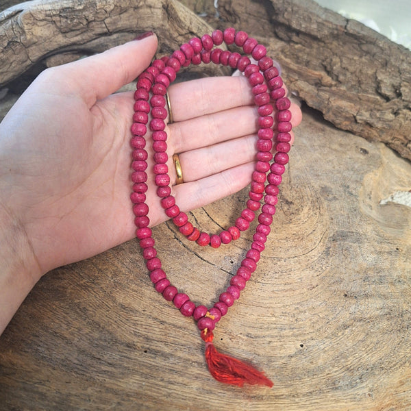 Mala hout roze 30 cm