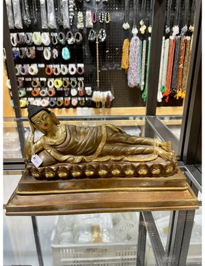 Nirvana boeddha Goldface beeld