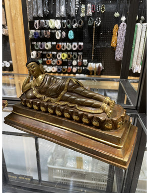 Nirvana boeddha Goldface beeld
