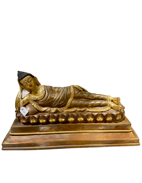 Nirvana boeddha Goldface beeld