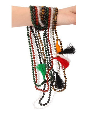 Onyx mala ketting