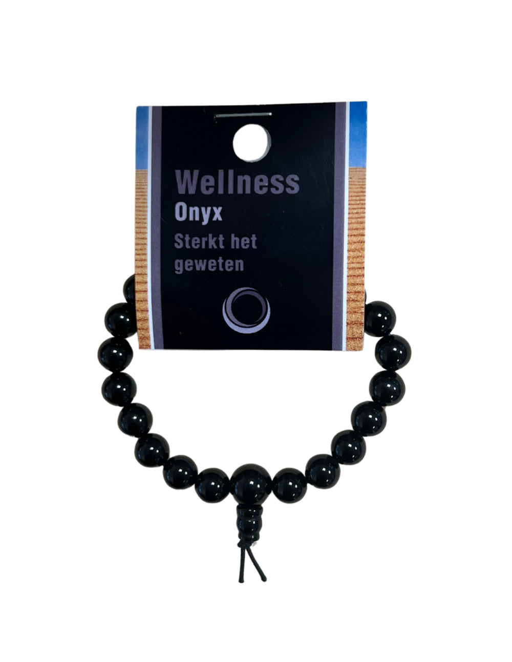 Onyx powerbead armband + kaart