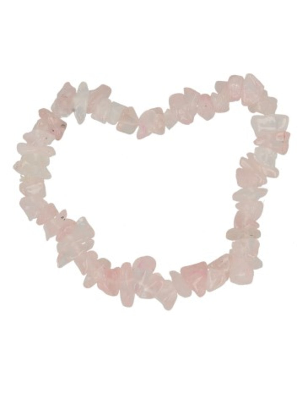 Roze kwarts kinder armbandje split