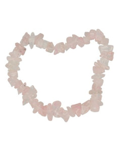 Roze kwarts kinder armbandje split