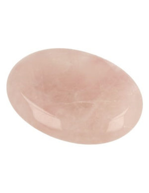 Roze kwarts zaksteen