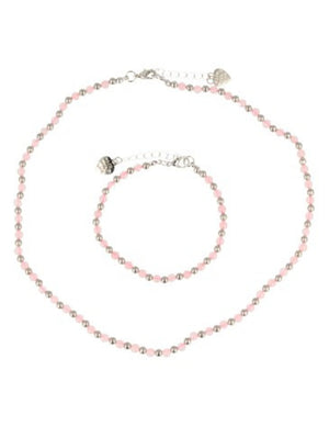 Rozenkwarts Ibiza love armband