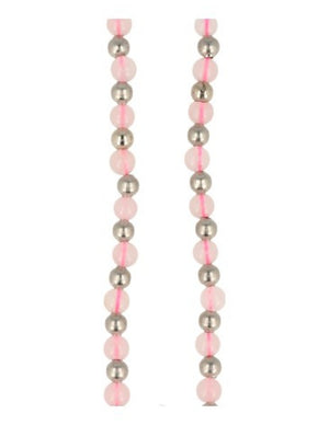 Rozenkwarts Ibiza love armband