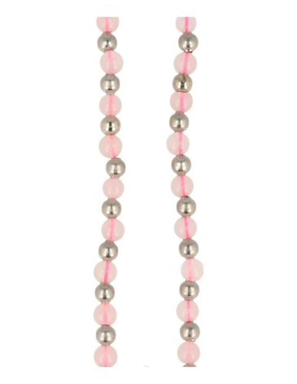 Rozenkwarts Ibiza love armband