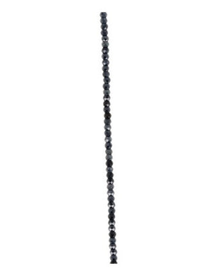 Spinel zwart met coating summer vibes armband