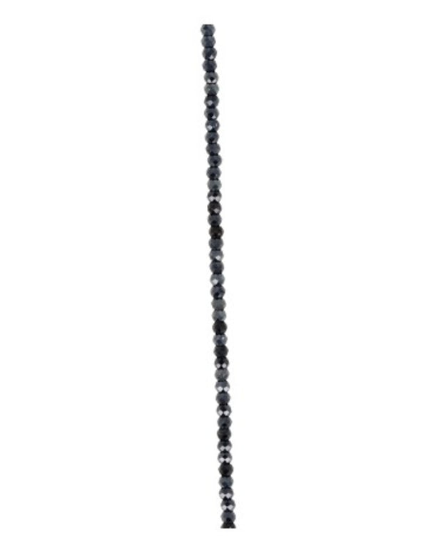 Spinel zwart met coating summer vibes armband